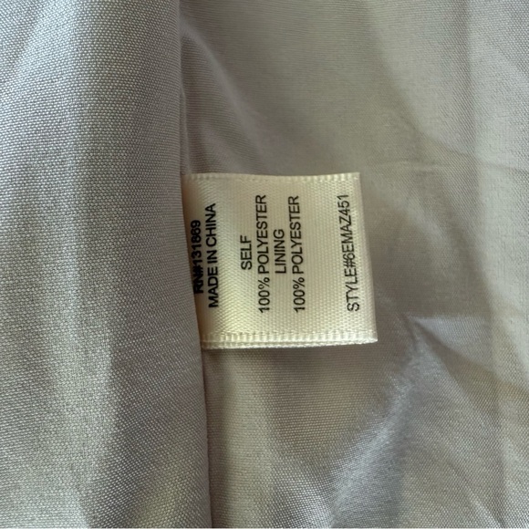 Slip Floral Dress Size Medium Assymetrical Ruffle Hem Cowl Neck - Picture 6 of 6